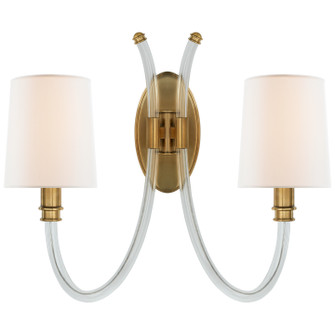 Sconces Double Candle by Visual Comfort Signature ( 268 | JN 2030CG/AB-L Clarice ) 