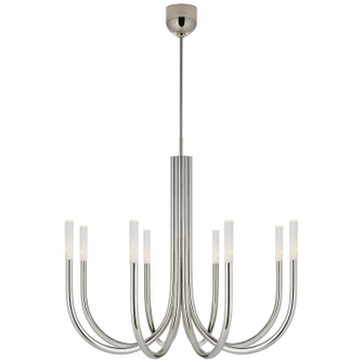 Large Chandeliers Glass Shade by Visual Comfort Signature ( 268 | KW 5581PN-SG Rousseau ) 