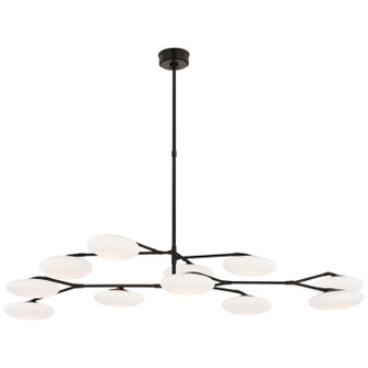 Large Chandeliers Geometric/Linear by Visual Comfort Signature ( 268 | CD 5018GM-WG Brindille ) 