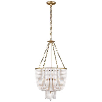Mini Chandeliers Glass Shade by Visual Comfort Signature ( 268 | ARN 5102HAB-WG Jacqueline ) 