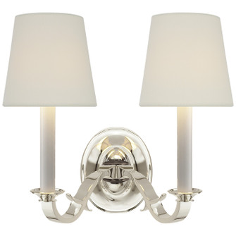 Sconces Double Candle by Visual Comfort Signature ( 268 | TOB 2121PS-L Channing ) 