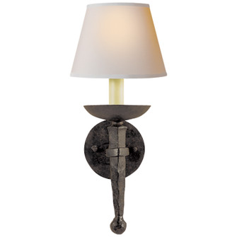 Sconces Single Candle by Visual Comfort Signature ( 268 | CHD 1404BR-NP Iron Torch ) 