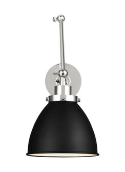 Lamps Swing Arm-Wall by Visual Comfort Studio ( 454 | CW1161MBKPN Wellfleet ) 