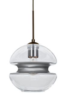 Multi-Systems Line Voltage Pendants by Besa ( 74 | 1JC-HULA8SL-BR Hula 8 ) 