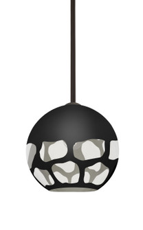 Multi-Systems Line Voltage Pendants by Besa ( 74 | 1TT-ROCKYBK-BR Rocky ) 