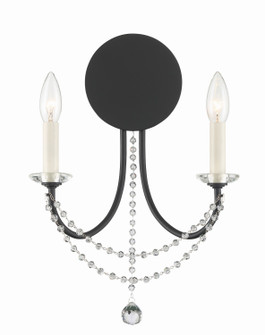 Sconces Double Candle by Crystorama ( 60 | DEL-90802-MK Delilah ) 