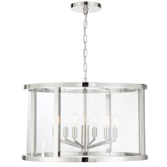 Foyer/Hall Lanterns Glass w/Frame by Crystorama ( 60 | DEV-B8066-PN Devon ) 