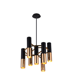 Mini Chandeliers Metal Shade by CWI Lighting ( 401 | 1015P17-7-129 Anem ) 