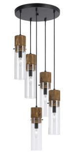 Mini Pendants 4+Light Cluster by Cal Lighting ( 225 | FX-3583-5 SPHEROID ) 