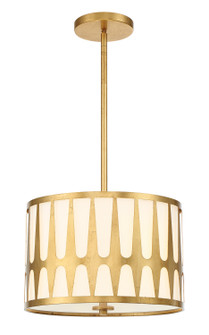 Pendants Drum Shade by Crystorama ( 60 | ROY-803-GA Royston ) 