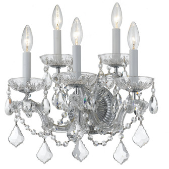 Sconces Quad plus by Crystorama ( 60 | 4404-CH-CL-S Maria Theresa ) 