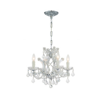 Mini Chandeliers Candle by Crystorama ( 60 | 4474-CH-CL-MWP Maria Theresa ) 