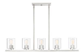 Linear/Island 4 Light + by Designers Fountain ( 43 | 93038-SP Liam ) 