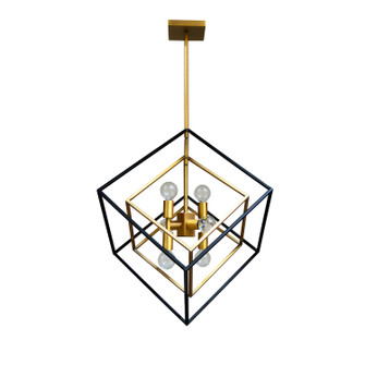 Foyer/Hall Lanterns Open Frame by Dainolite Ltd ( 216 | KAP-196P-VB-MB Kappa ) 