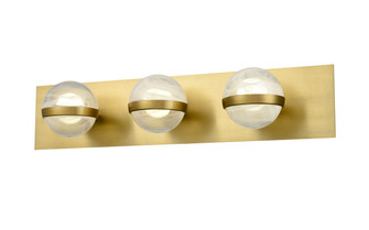 Bathroom Fixtures Three Lights by DVI Lighting ( 214 | DVP37943BR-MS Cirrus ) 