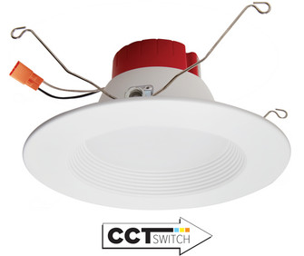 Recessed Line Voltage 5In Trims by Elco Lighting ( 507 | EL611CT5W ) 