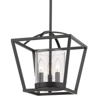 Foyer/Hall Lanterns Open Frame by Golden ( 62 | 4309-M3 BLK-BLK-SD Mercer ) 