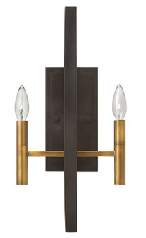 Sconces Double Candle by Hinkley ( 13 | 3460SB Euclid ) 