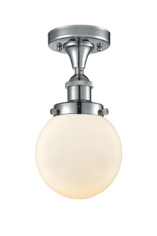 Semi-Flush Mts. Glass Down by Innovations ( 405 | 916-1C-PC-G201-6-LED Ballston Urban ) 