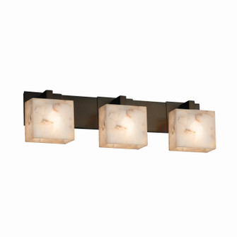 Bathroom Fixtures Three Lights by Justice Designs ( 102 | ALR-8923-55-DBRZ Alabaster Rocks ) 