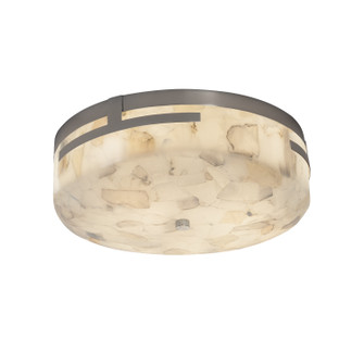 Flush Mounts Bowl Style by Justice Designs ( 102 | ALR-8995-NCKL Alabaster Rocks ) 