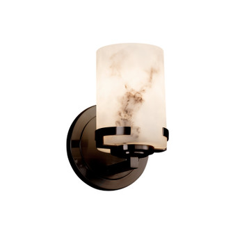 Sconces Single Glass by Justice Designs ( 102 | FAL-8451-10-DBRZ-LED1-700 LumenAria ) 