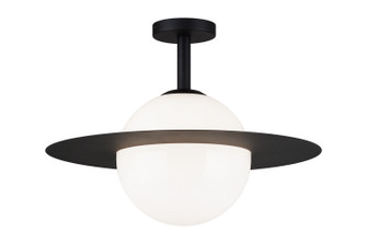 Semi-Flush Mts. Cage by Matteo Lighting ( 423 | X60411BKOP Saturn ) 