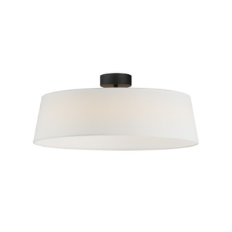 Semi-Flush Mts. Drum Shade by Maxim ( 16 | 10332WTBK Paramount ) 