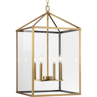 Foyer/Hall Lanterns Glass w/Frame by Progress Lighting ( 54 | P500441-163 Hillcrest ) 