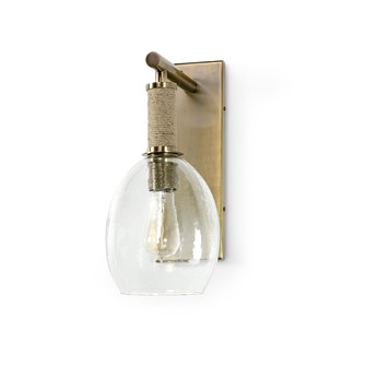 Sconces Single Glass by Palecek ( 515 | 2628-79 Bronson ) 