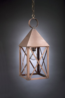 Exterior Hanging by Northeast Lantern ( 196 | 7042-AC-MED-CLR York ) 