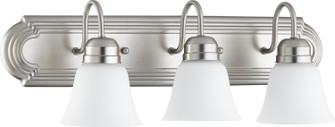 Bathroom Fixtures Three Lights by Quorum ( 19 | 5094-3-65 5094 Vanities ) 