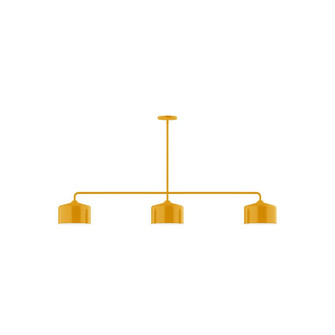 Linear/Island 3 Light Bar by Montclair Light Works ( 518 | MSN419-21 Axis ) 