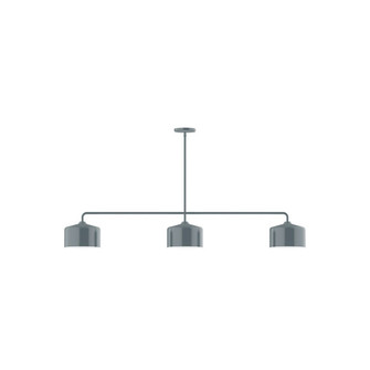 Linear/Island 3 Light Bar by Montclair Light Works ( 518 | MSN419-40 Axis ) 