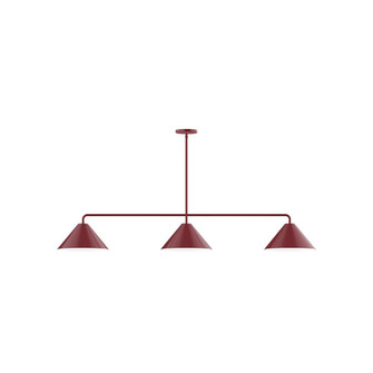 Linear/Island 3 Light Bar by Montclair Light Works ( 518 | MSN422-55 Axis ) 