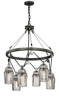 Mid. Chandeliers Glass Down by Troy Lighting ( 67 | F5996 Citizen ) 