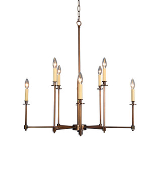 Mid. Chandeliers Candle by Terracotta Designs ( 374 | H6128-8BS Sylvana ) 