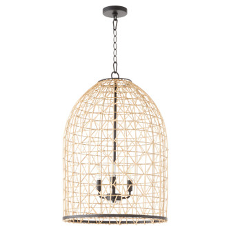 Mini Chandeliers Other by Quorum ( 19 | 6902-3-59 Rattan ) 