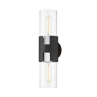 Sconces Double Glass by Troy Lighting ( 67 | B3231-PN/TBK Amado ) 