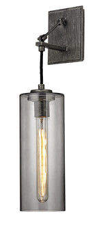 Sconces Single Glass by Troy Lighting ( 67 | B5911-GRA Union Square ) 