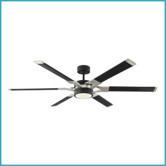 Fans Damp Location by Visual Comfort Fan ( 71 | 6LFR62MBKD Loft 62 ) 