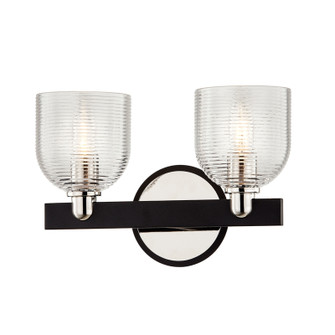 Bathroom Fixtures Two Lights by Troy Lighting ( 67 | B7712-TBK/PN Munich ) 