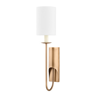 Sconces Single Candle by Troy Lighting ( 67 | B8120-PBR Michas ) 