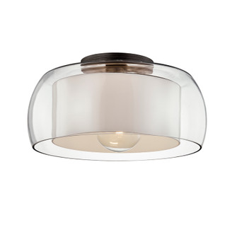 Flush Mounts Drum Shade by Troy Lighting ( 67 | C7561-GRA Candace ) 