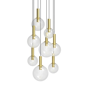 Mid. Chandeliers Glass Down by Sonneman ( 69 | 3768.38 Bubbles ) 