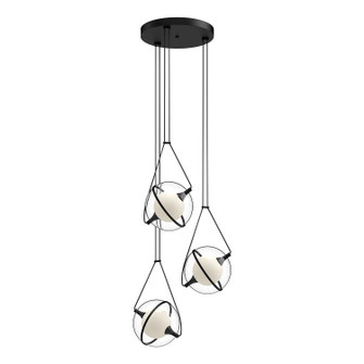 Mini Chandeliers Multi-Port/Cascade by Kuzco Lighting ( 347 | CH76718-BK Aries ) 