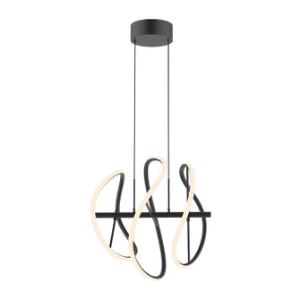 Mini Chandeliers Ring/Halo by Kuzco Lighting ( 347 | PD96416-BK Collide ) 