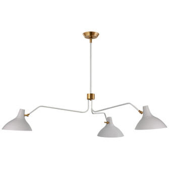 Large Chandeliers Metal Shade by Visual Comfort Signature ( 268 | ARN 5006WHT Charlton ) 