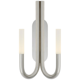 Sconces Double Glass by Visual Comfort Signature ( 268 | KW 2283PN-EC Rousseau ) 