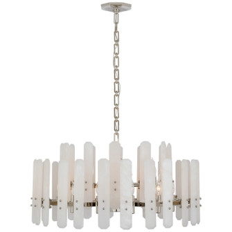 Mid. Chandeliers Glass Up by Visual Comfort Signature ( 268 | ARN 5125PN-ALB Bonnington ) 